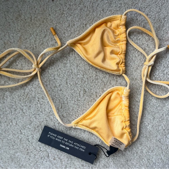 triangl vinca apricot crush bikini top - Picture 5 of 6